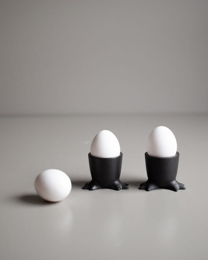 Walking Egg Eierbecher - Black - DBKD