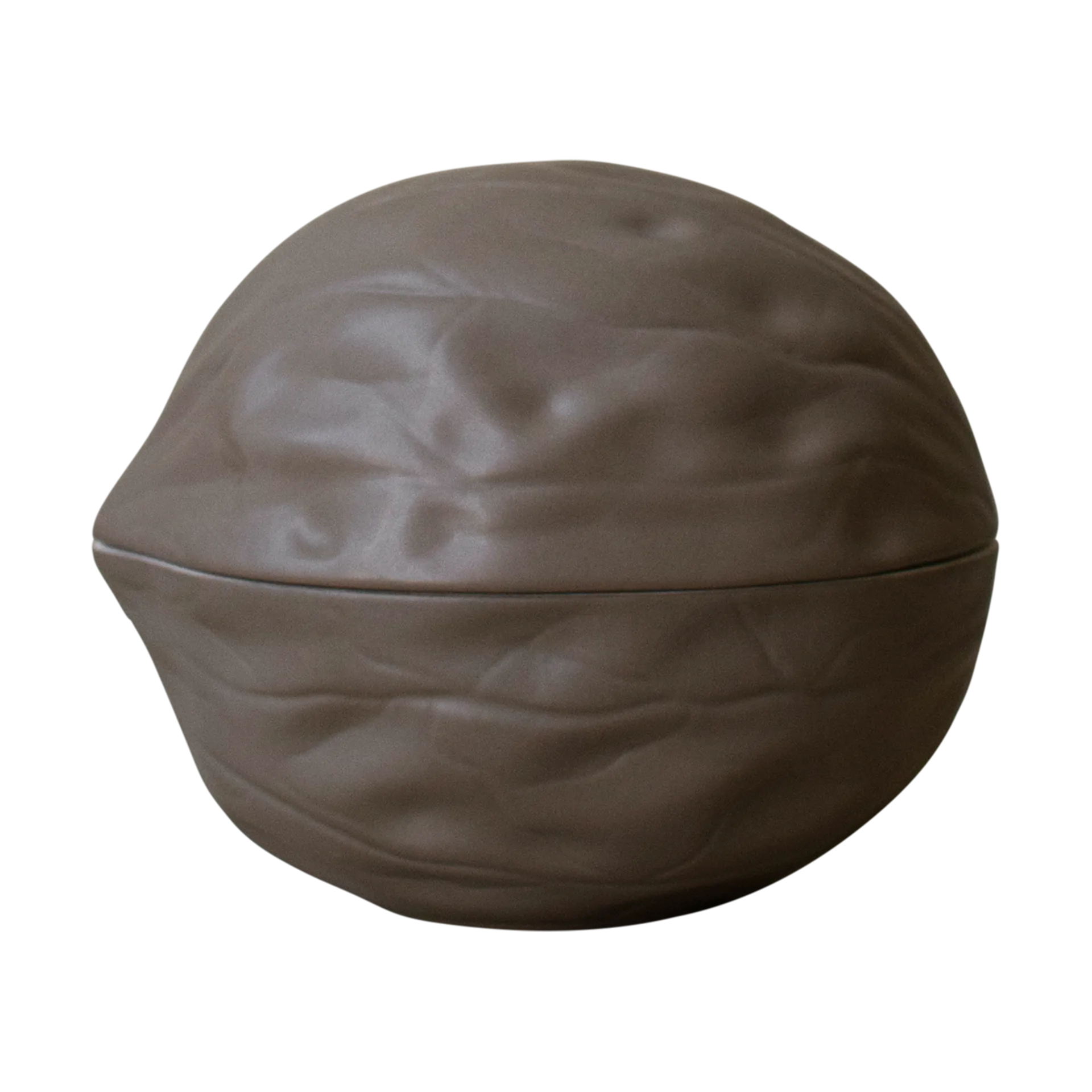 Walnut Schale mit Deckel, Dust DBKD