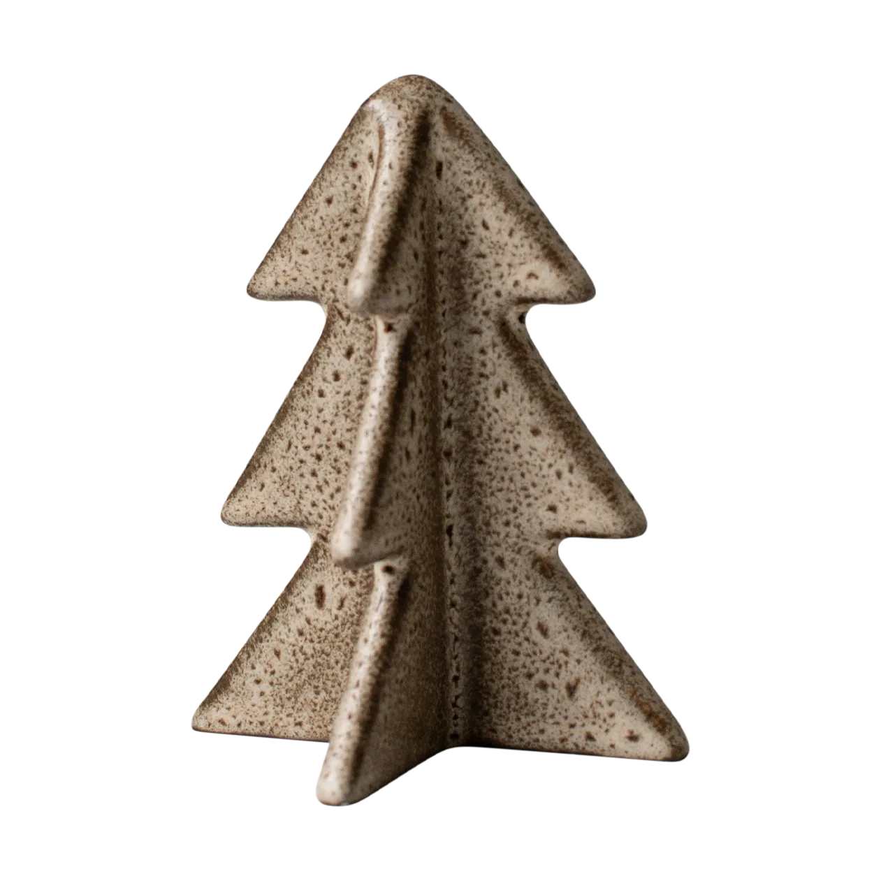 Winter tree dekoration, Beige, 7 cm DBKD