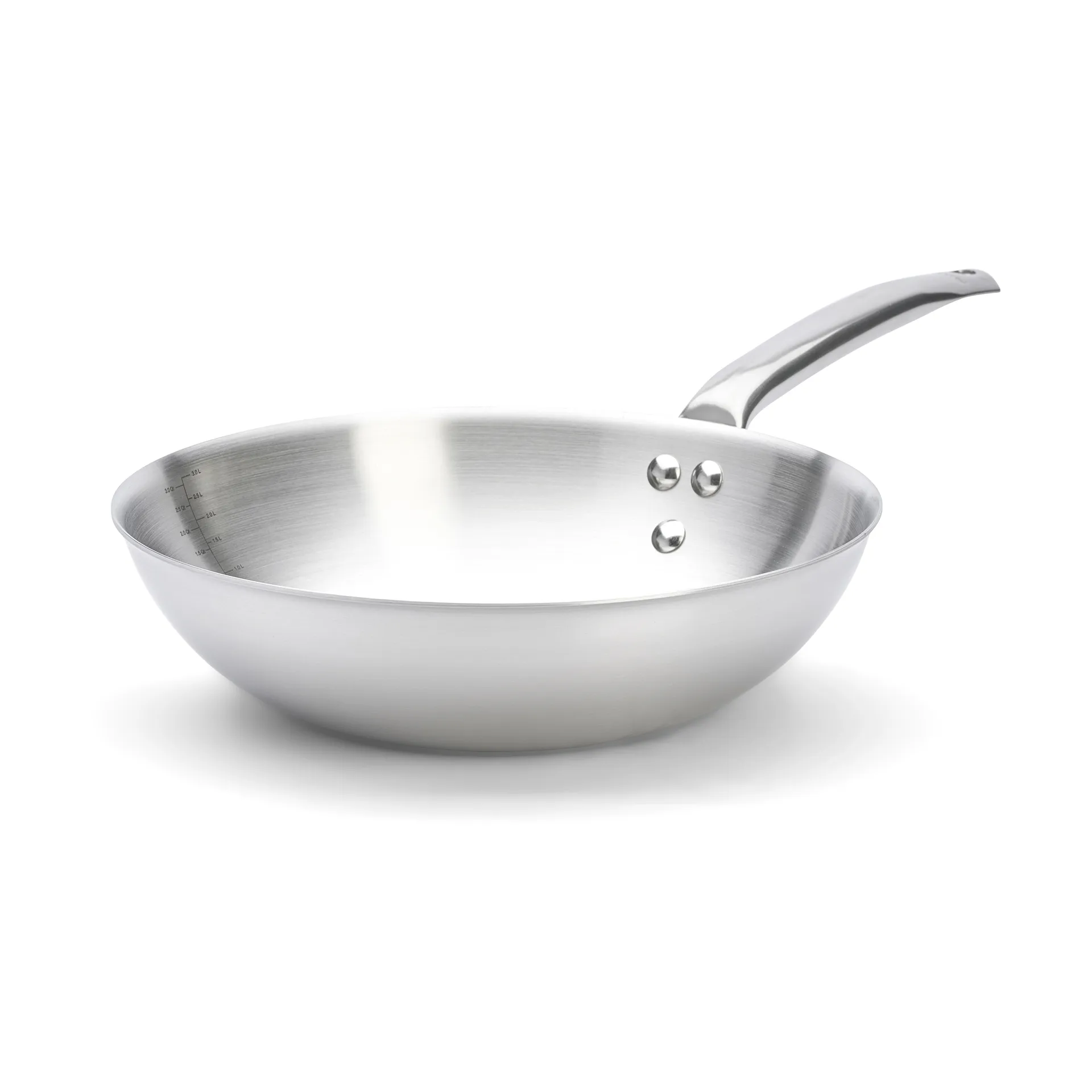 Alchimy wok Edelstahl, Ø28 cm De Buyer