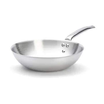 Alchimy wok Edelstahl - Ø28 cm - De Buyer