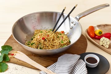 Alchimy wok Edelstahl - Ø32 cm - De Buyer