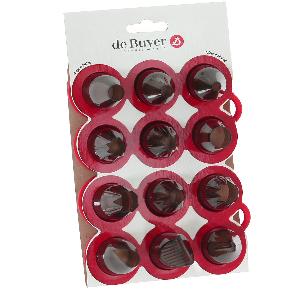 De Buyer Catering Spritztüllen-Set 12er-Pack