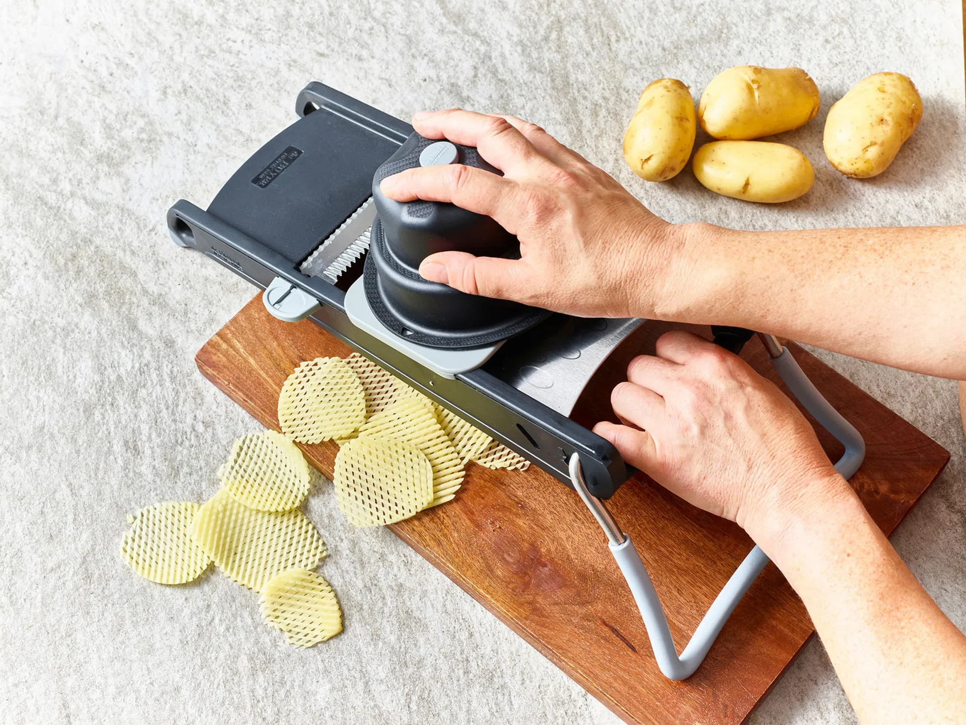 De Buyer Swing Plus Mandoline, Schwarz De Buyer