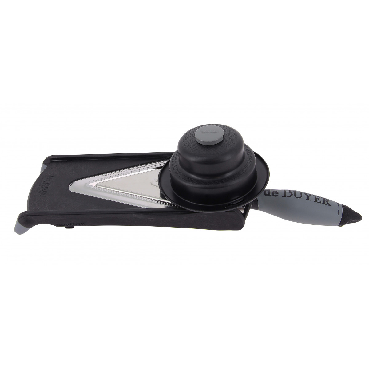 De Buyer Kobra Mandoline Schwarz