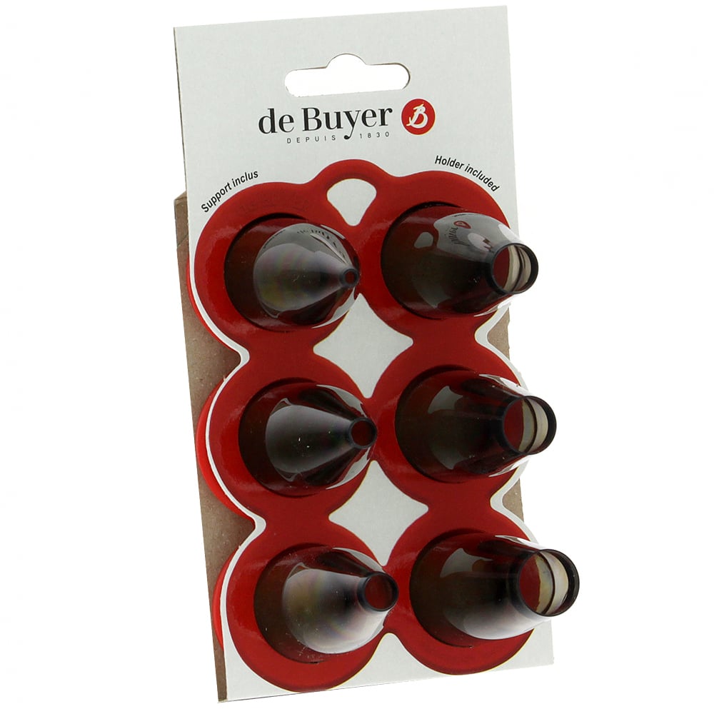 De Buyer Plain Tüllset 6er-Pack