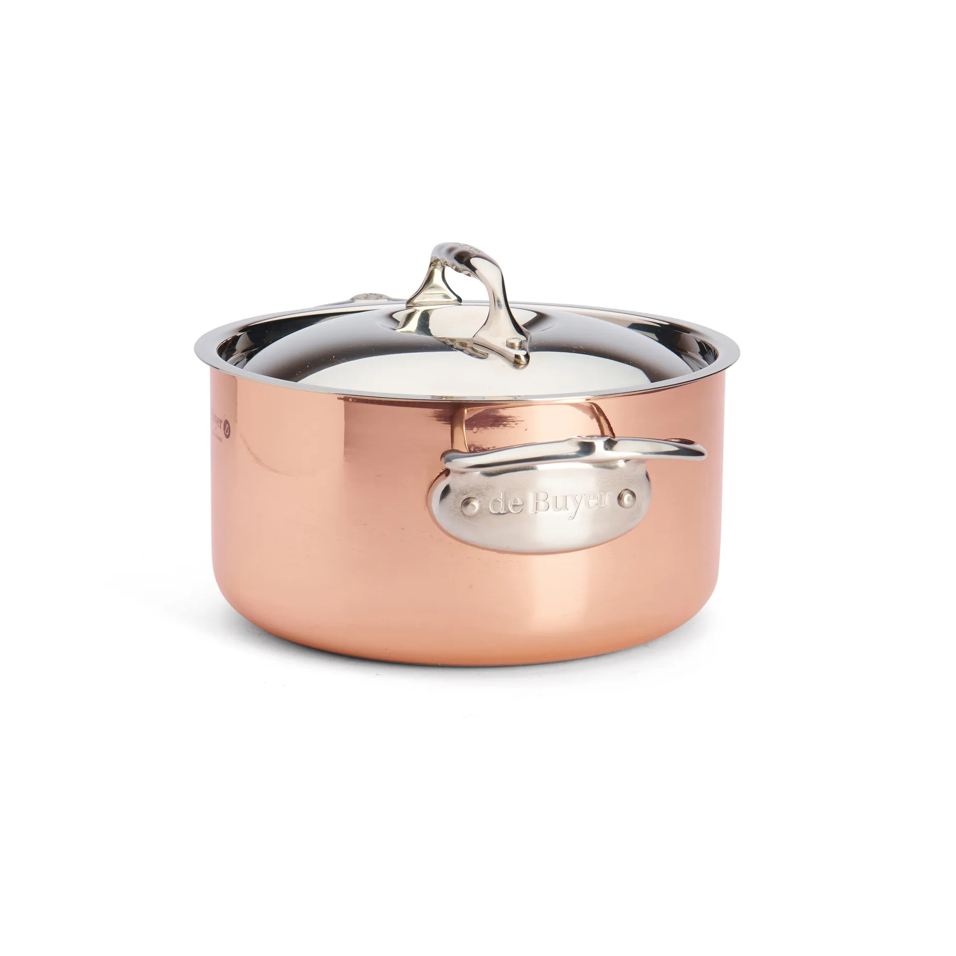 Prima Matera Topf mit Deckel induktion, 20cm De Buyer