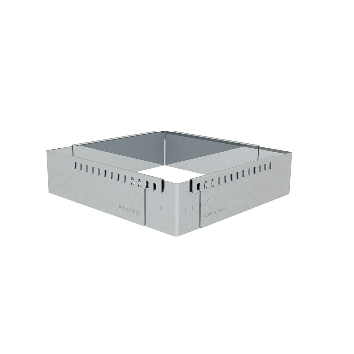 De Buyer Verstellbare Backform 43x29cm bis 56x84cm