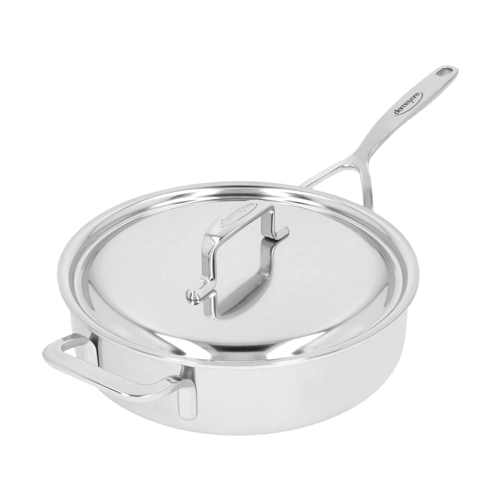 5-Plus Outdoor-Pfanne mit Deckel Edelstahl, Ø24 cm Demeyere