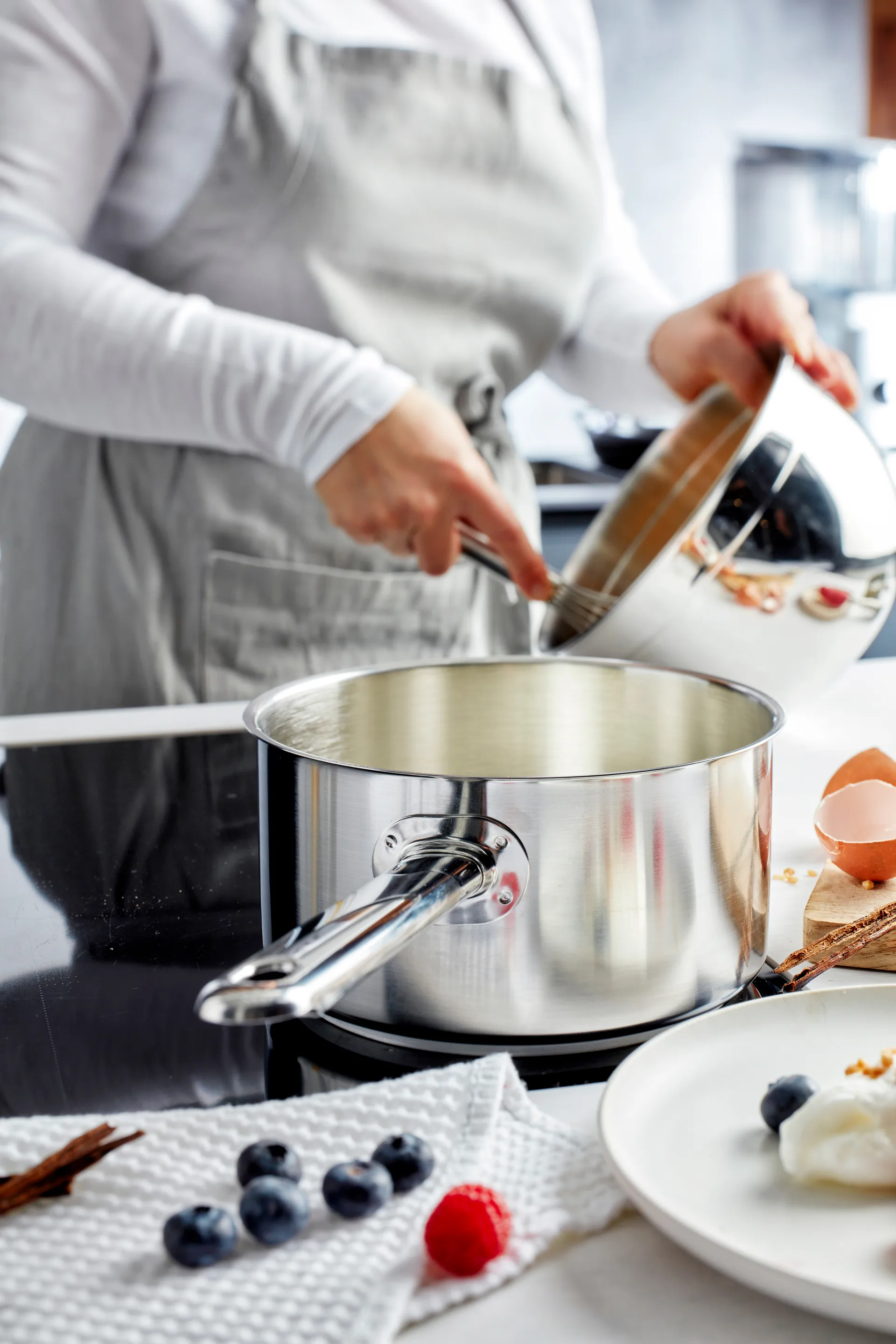 Demeyere Apollo 7 Kochtopf Edelstahl, 1,5 L Demeyere