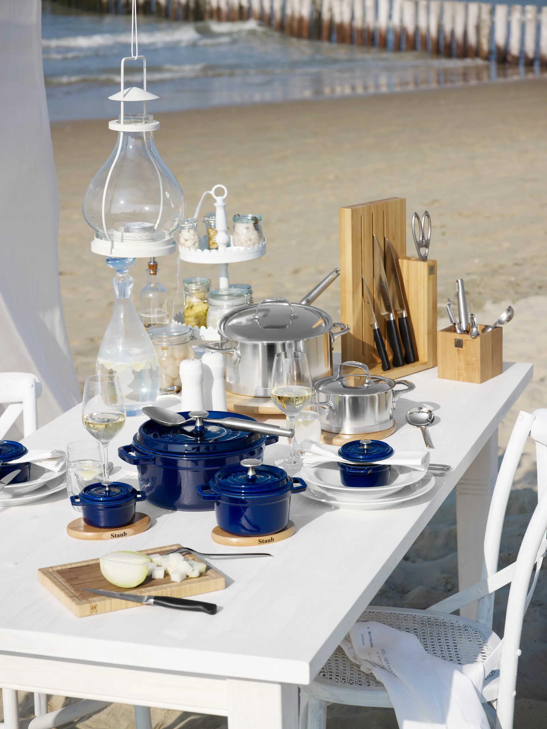 Demeyere Atlantis 7 Kochtopf niedrig Edelstahl, 5,2 l Demeyere