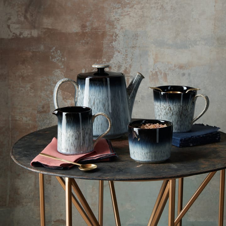 Halo brew Kanne 0,2 l, Blau-grau-schwarz Denby