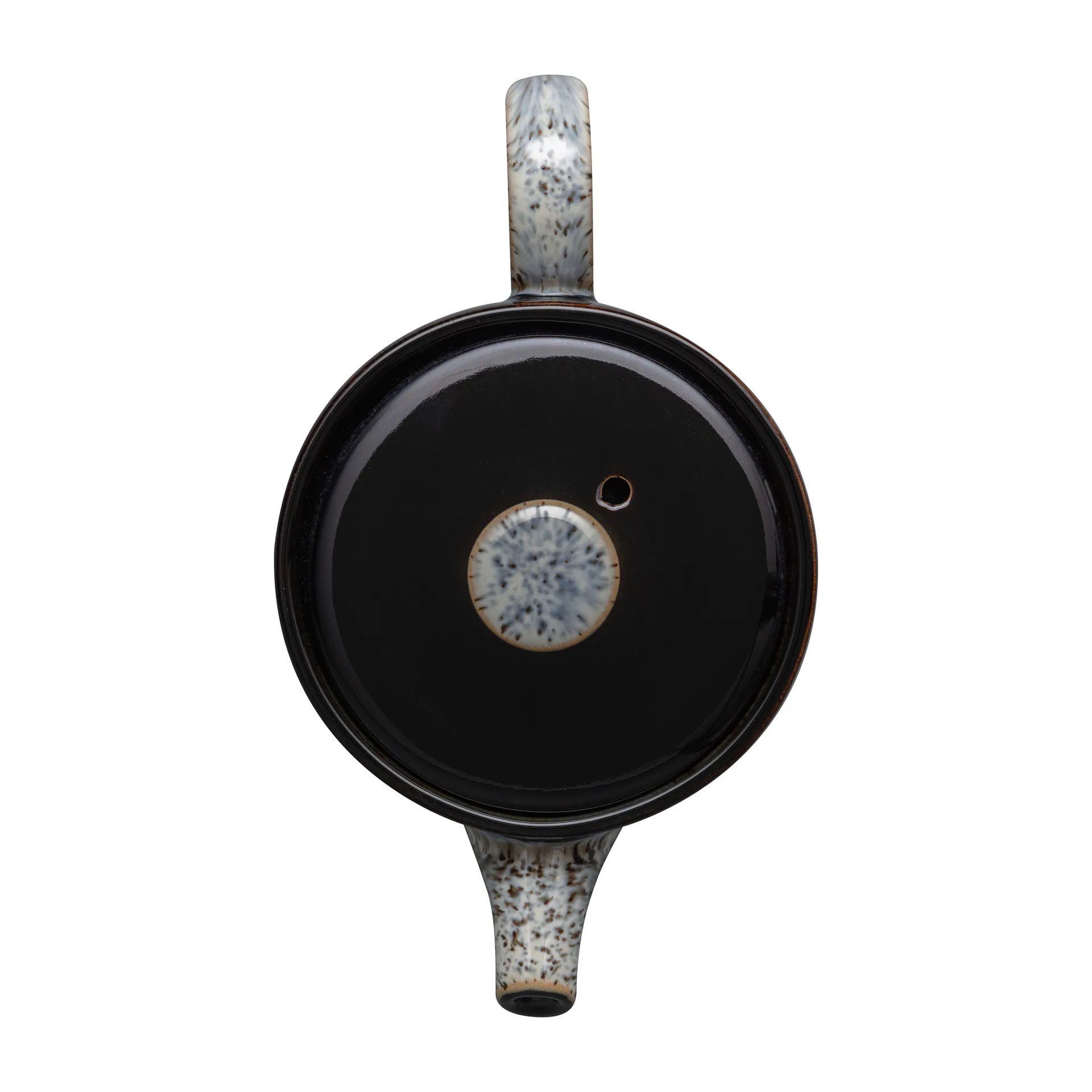 Halo brew Teekanne 0,44 l, Blau-grau-schwarz Denby