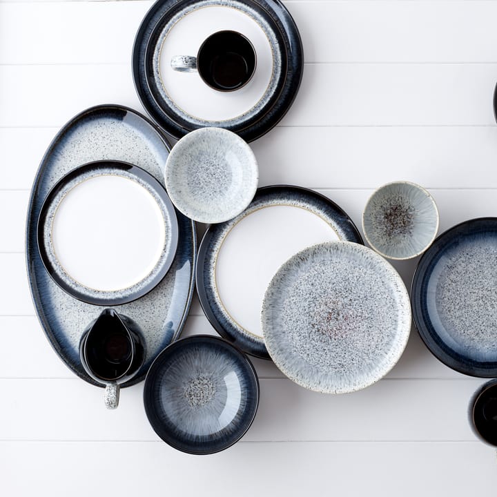 Halo Frühstücksschale 16cm, Blau-grau-schwarz Denby