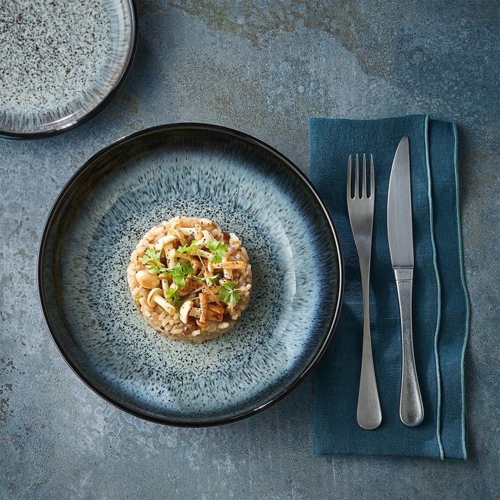 Halo Pastaschale 22cm, Blau-grau-schwarz Denby