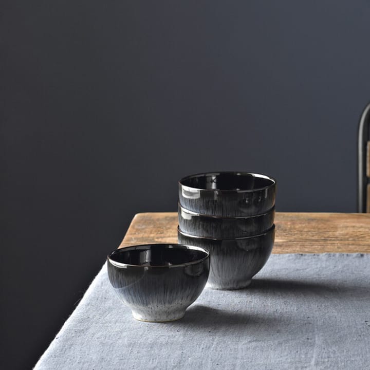 Halo Schale 10,5cm, Blau-grau-schwarz Denby