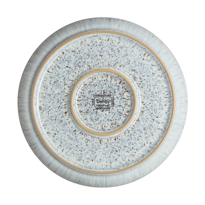 Halo Speckle coupe Teller 21cm, Grau-braun Denby