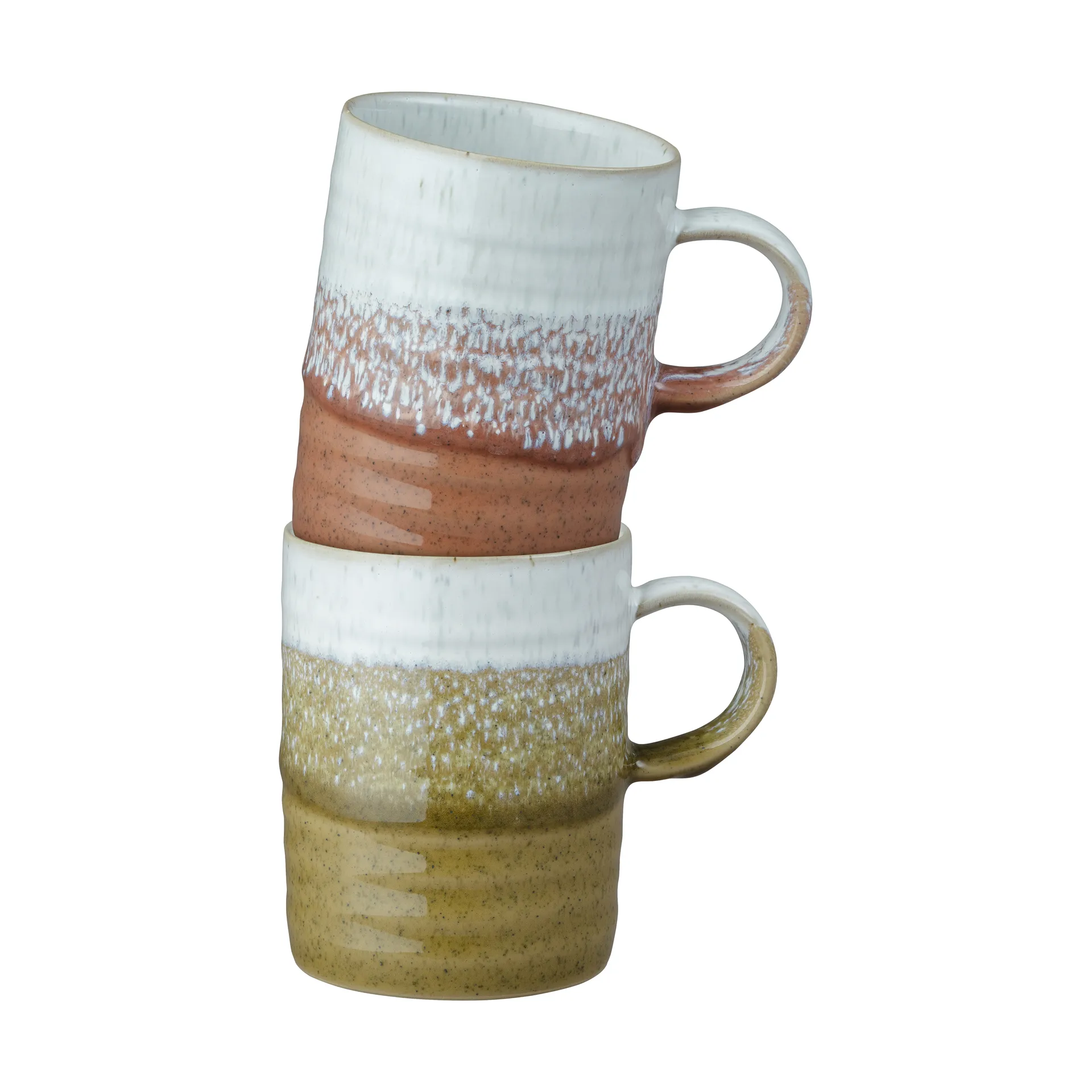 Kiln Accents Becher 40 cl 2 Teile, Ochre-rust Denby