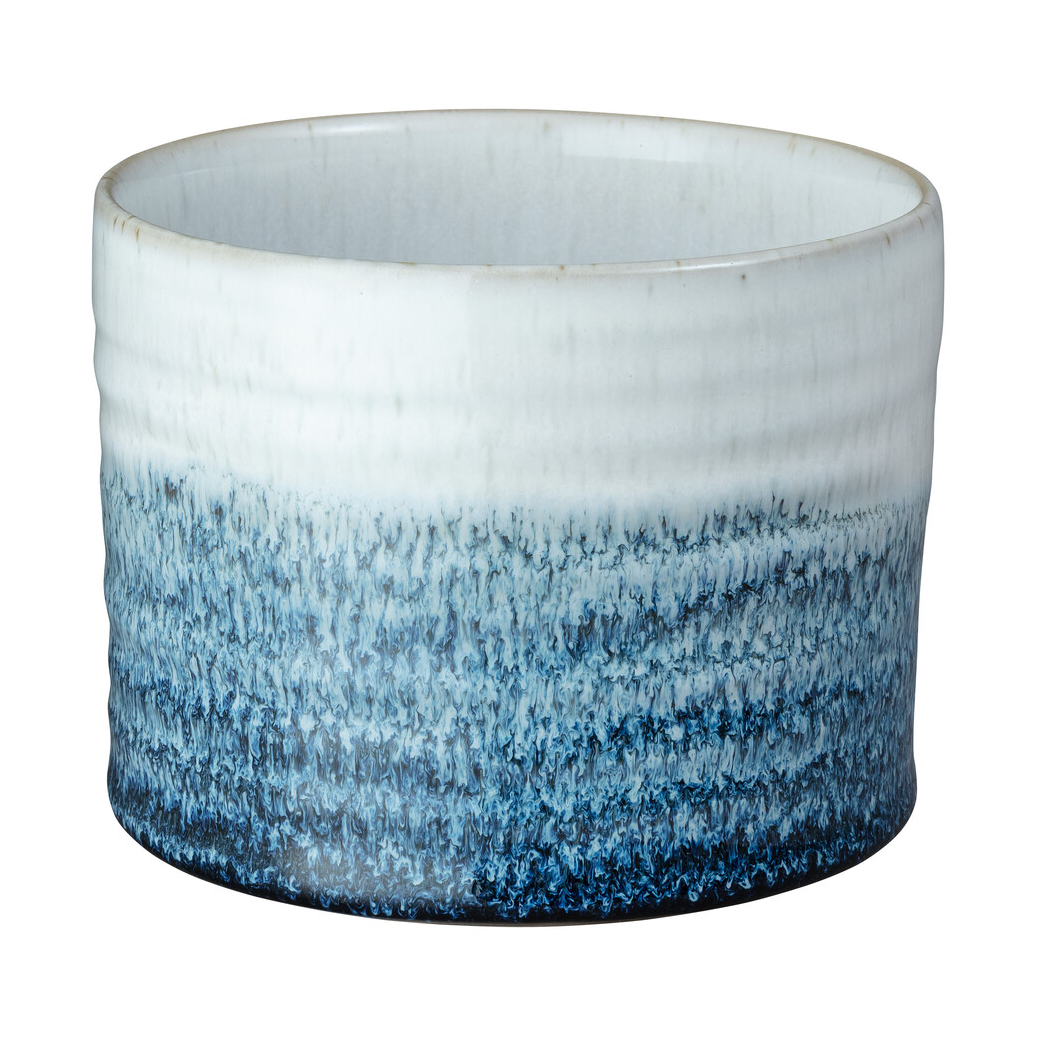 Denby Kiln blue Blumentopf Medium, Ø12 cm