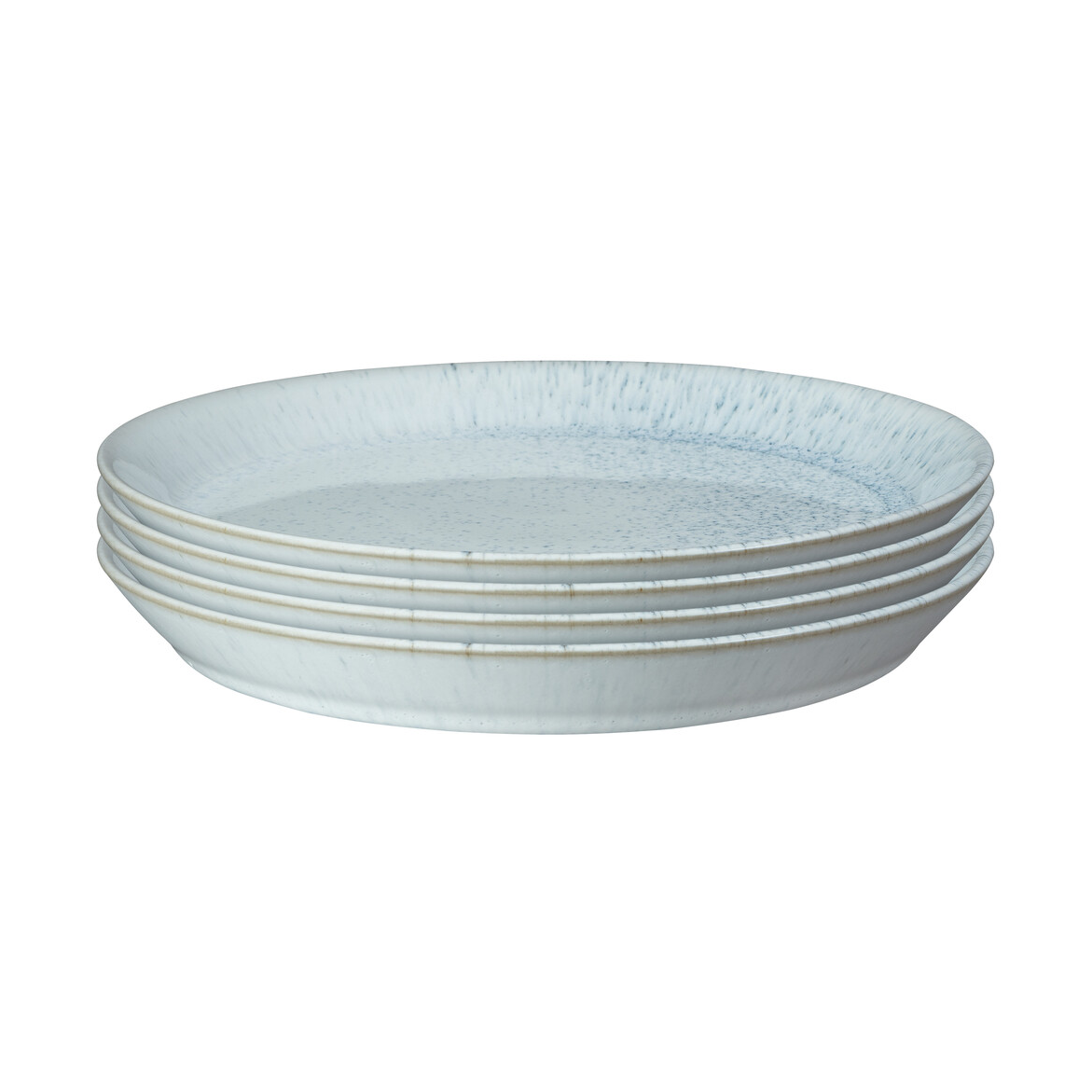 Denby Kiln blue Teller 4er-Pack Medium, Ø21,5 cm