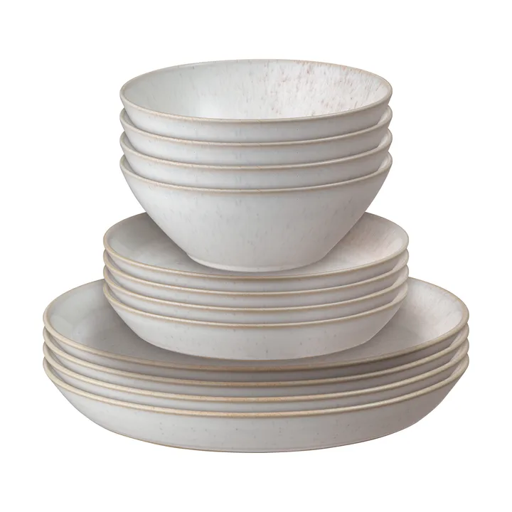 Kiln Coral Servierset - koralle-beige, 12-teilig - Denby