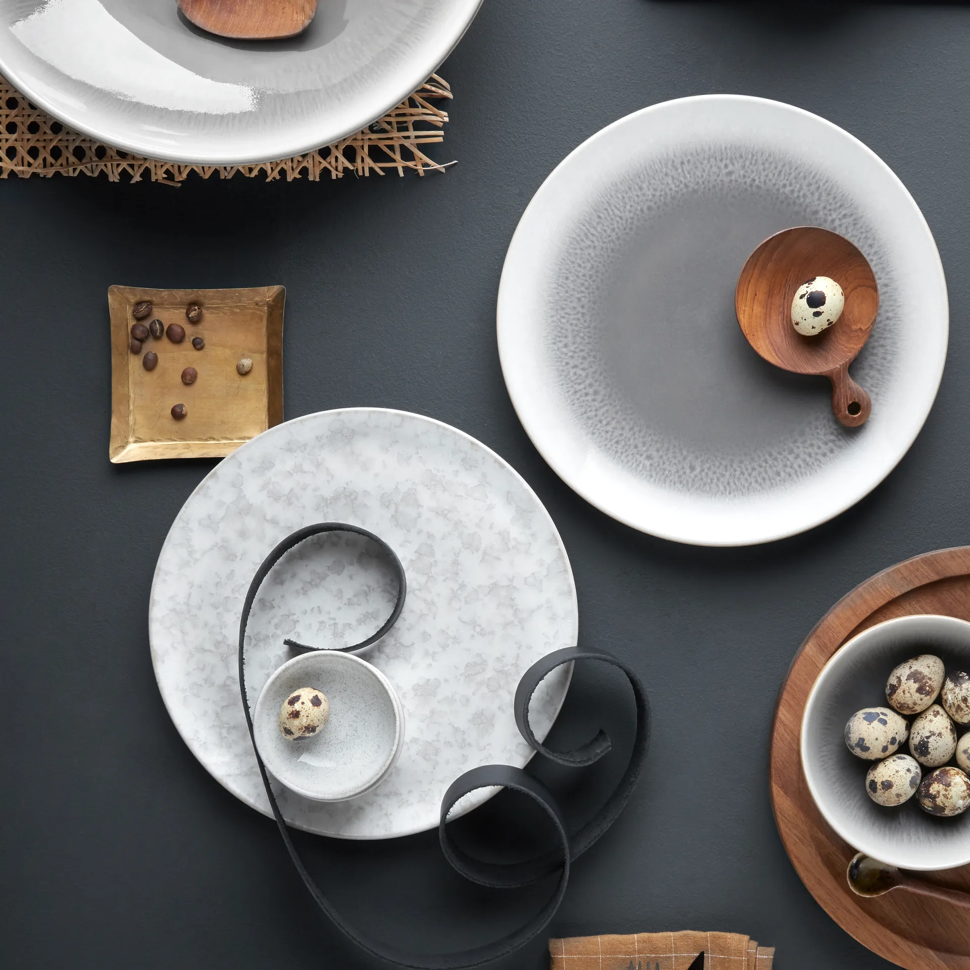 Modus Speckle Schale 8cm, Weiß Denby