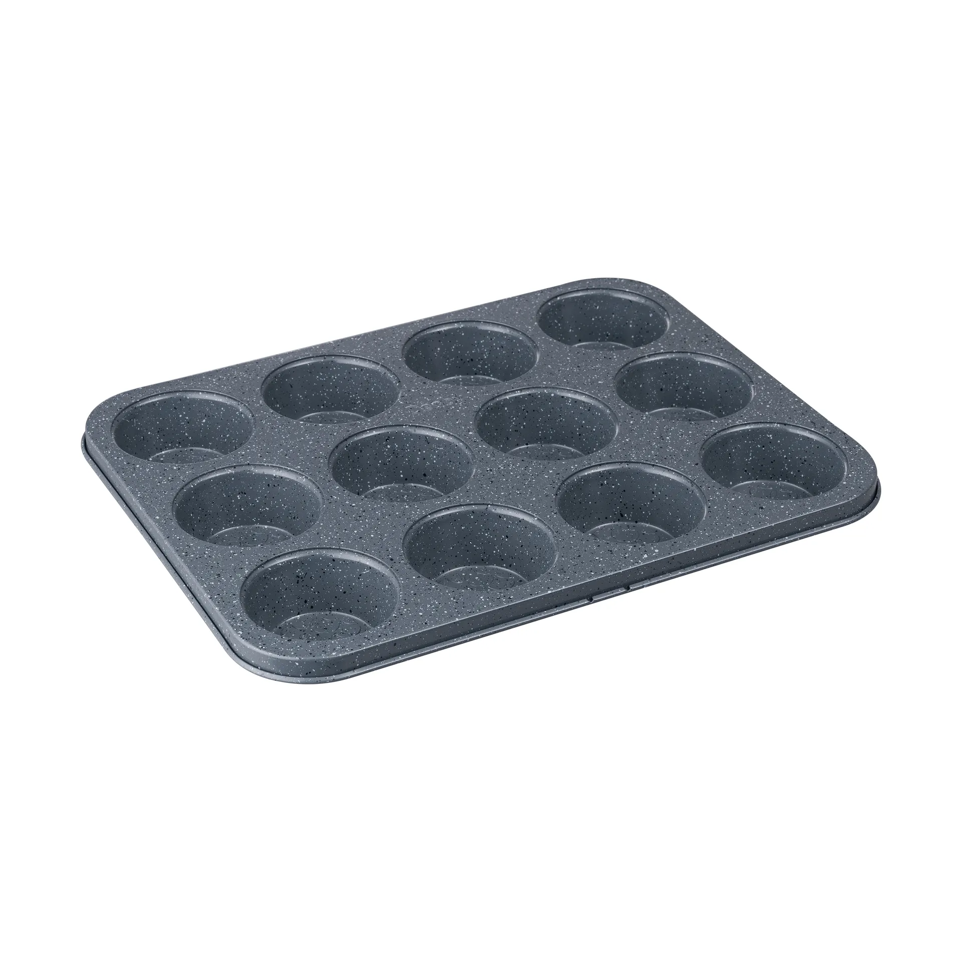 Quantanium Finish Muffinsform, Grau, 12-teilig Denby