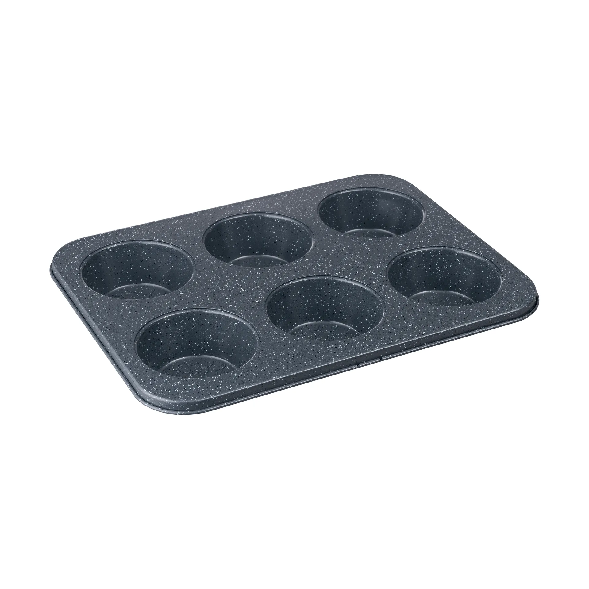 Quantanium Finish Muffinsform, Grau, 6-teilig Denby