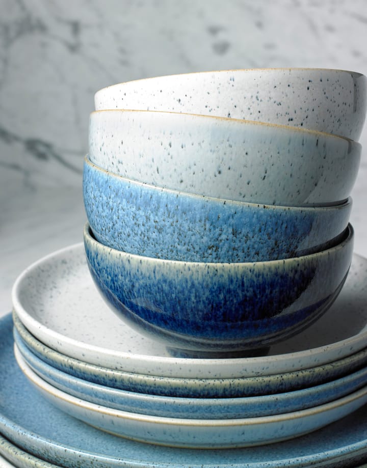 Studio Blue coupe Teller 21cm, Chalk Denby