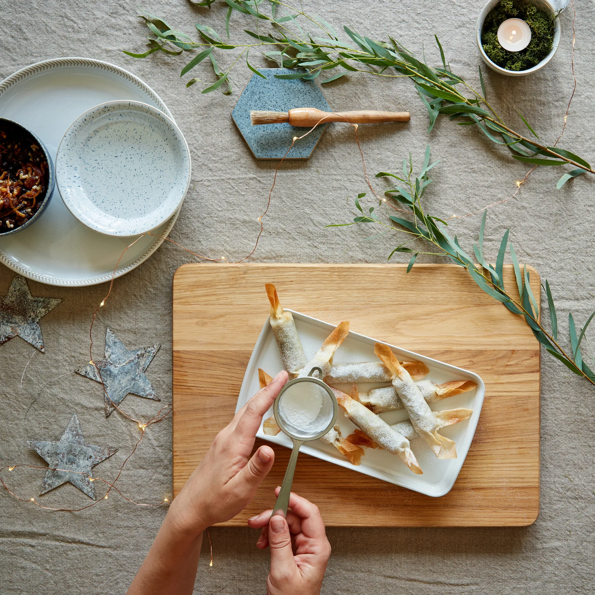 Studio Blue Frühstücksschale 17cm, Chalk Denby