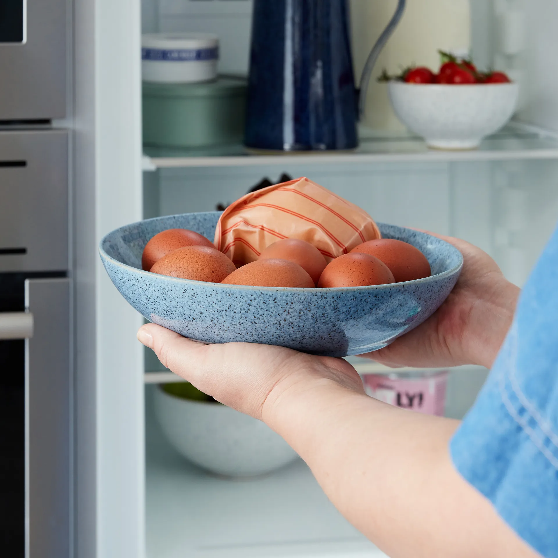 Studio Blue Pastaschale 22cm, Flint Denby