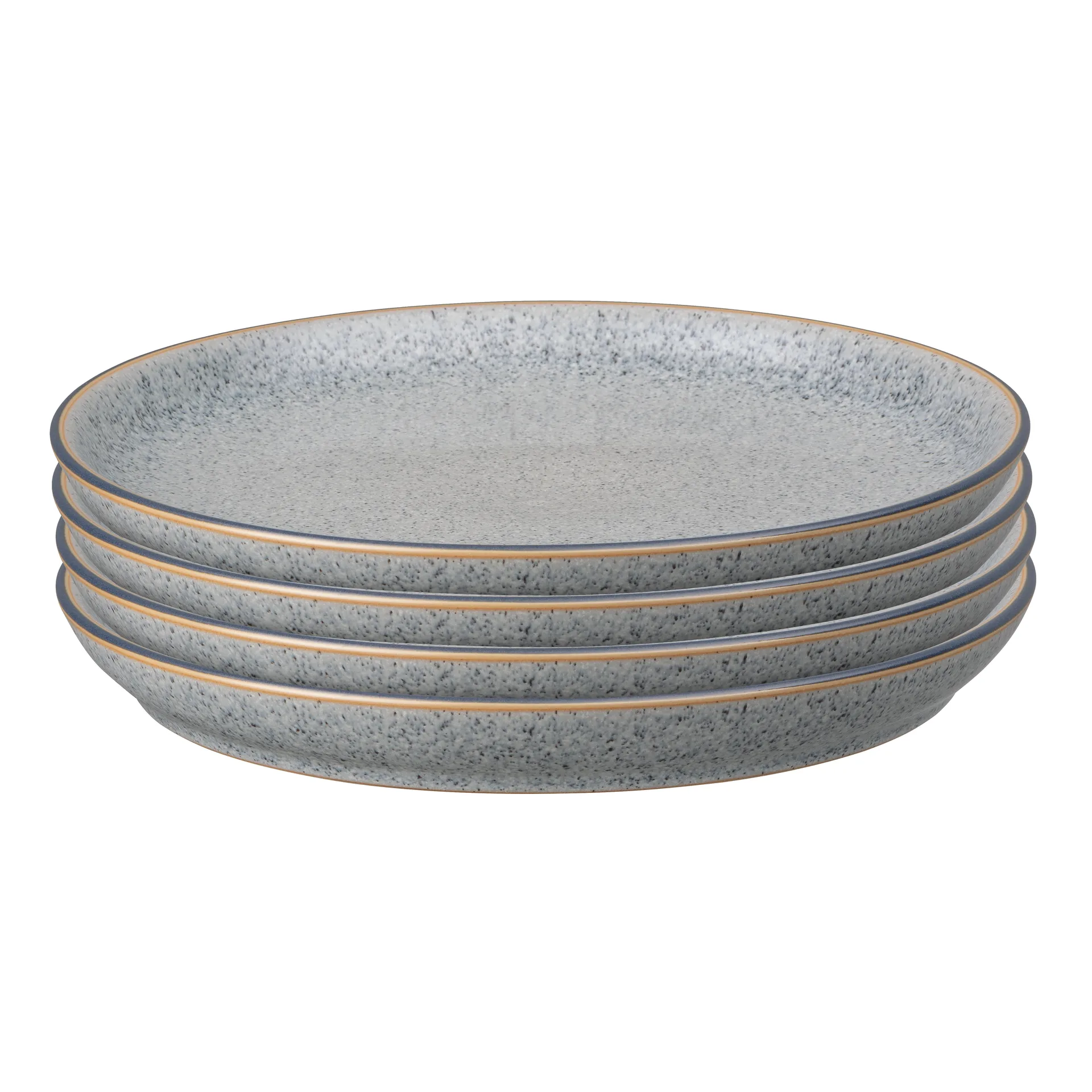 Studio Grey coupe Teller 26cm 4er Pack, Granite Denby