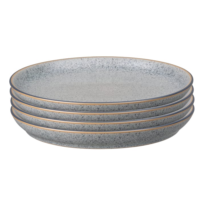 Studio Grey coupe Teller 26cm 4er Pack - Granite - Denby