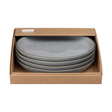 Studio Grey coupe Teller 26cm 4er Pack - Granite - Denby