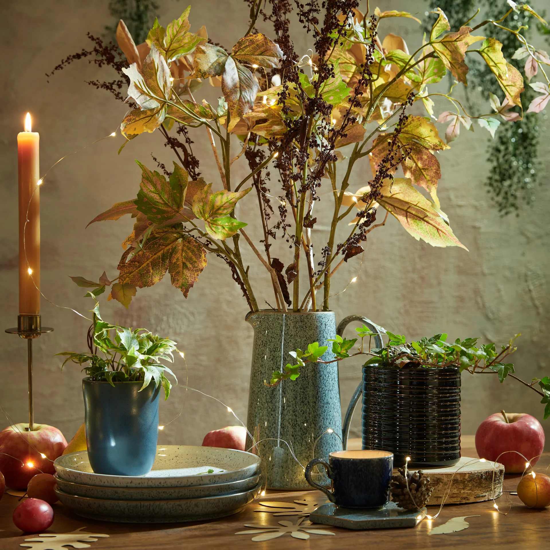 Studio Grey coupe Teller 26cm, Granite Denby