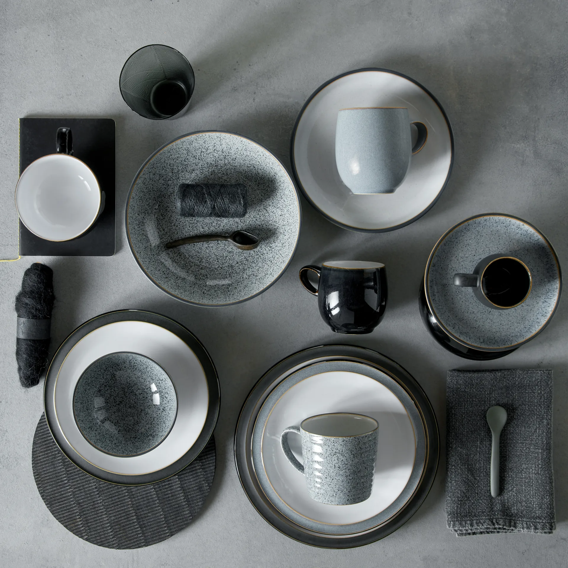 Studio Grey Pastaschale 22cm, Granite Denby