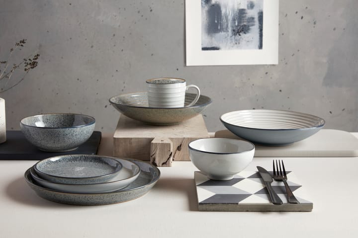 Studio Grey Schale geriffelt 25,5cm, Granite Denby