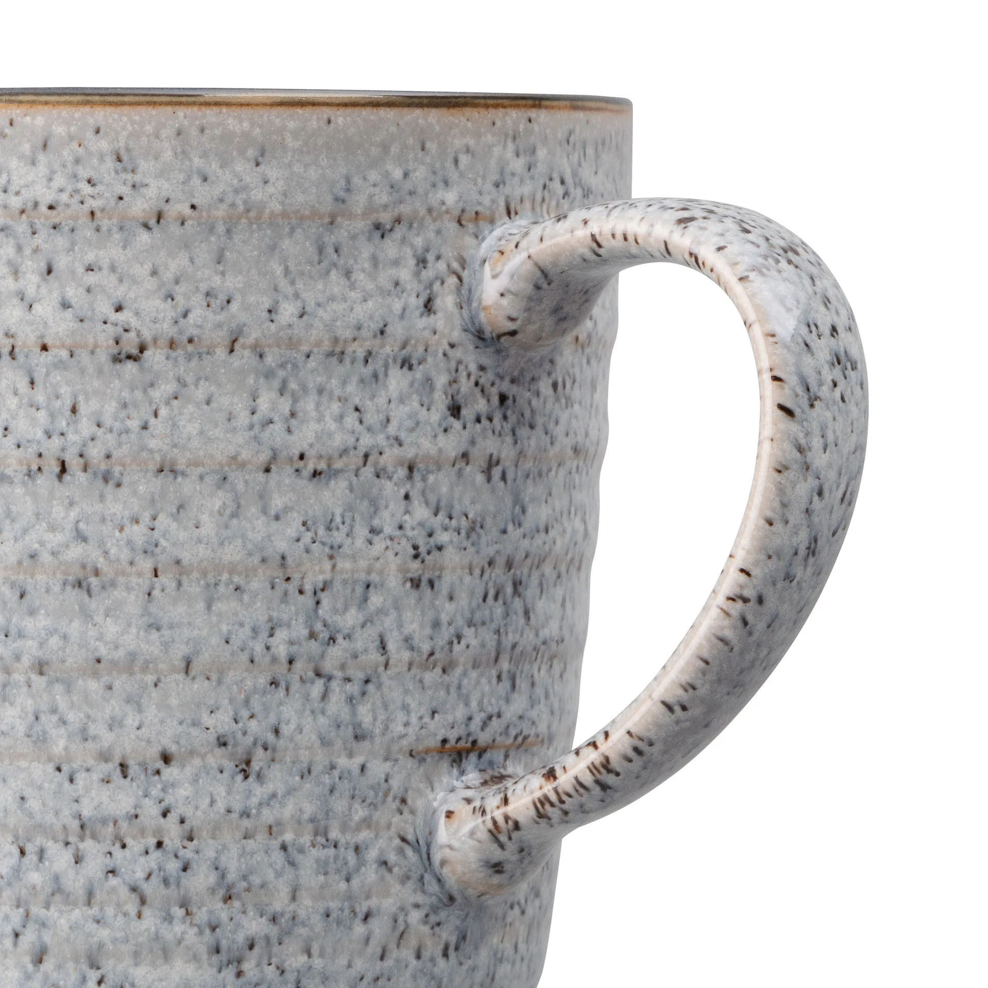 Studio Grey Tasse geriffelt 40cl, Granite Denby