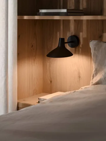 Darci kurze Wandleuchte - Schwarz - Design For The People
