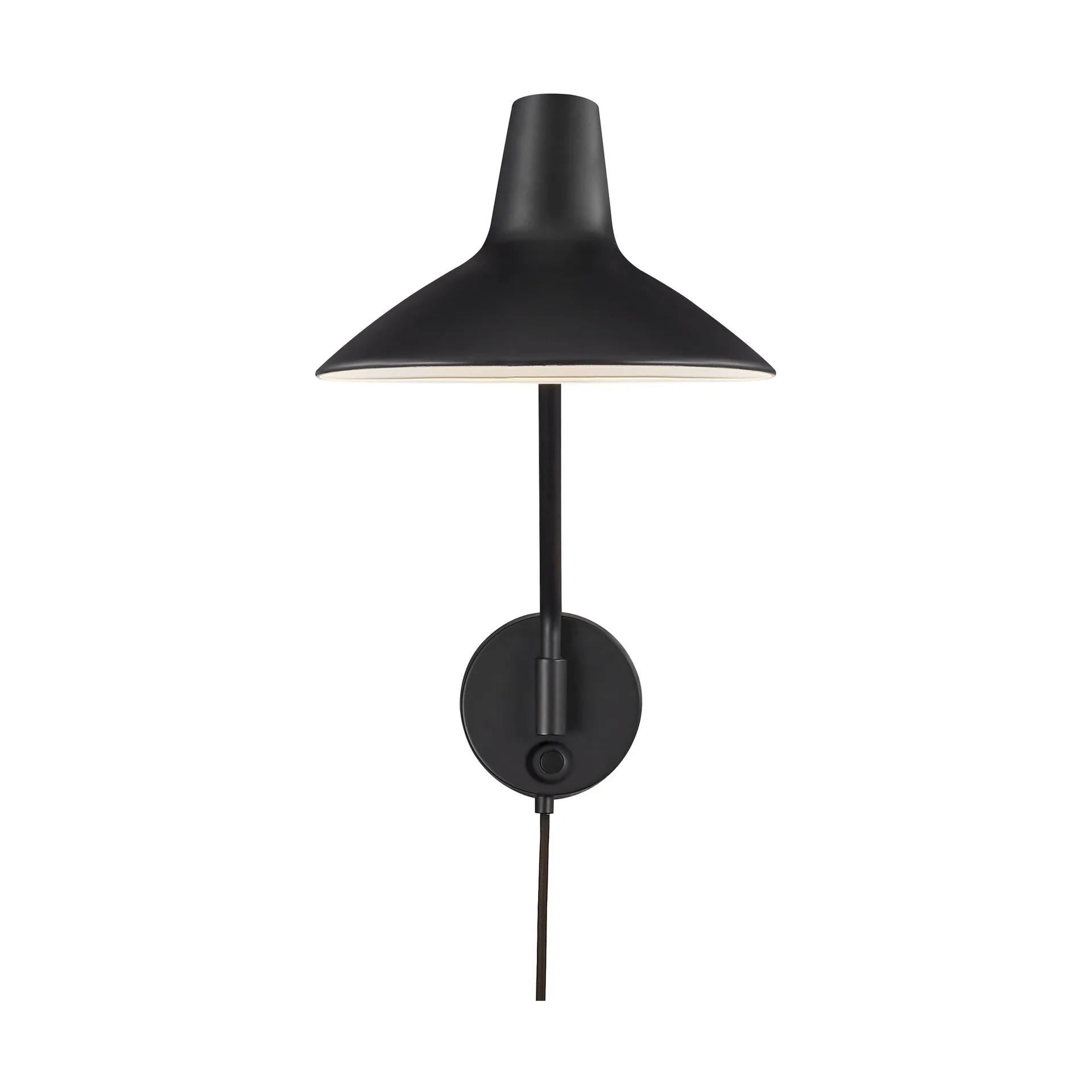 Darci Wandleuchte 36,5 cm, Schwarz Design For The People
