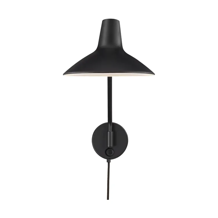 Darci Wandleuchte 36,5 cm - Schwarz - Design For The People