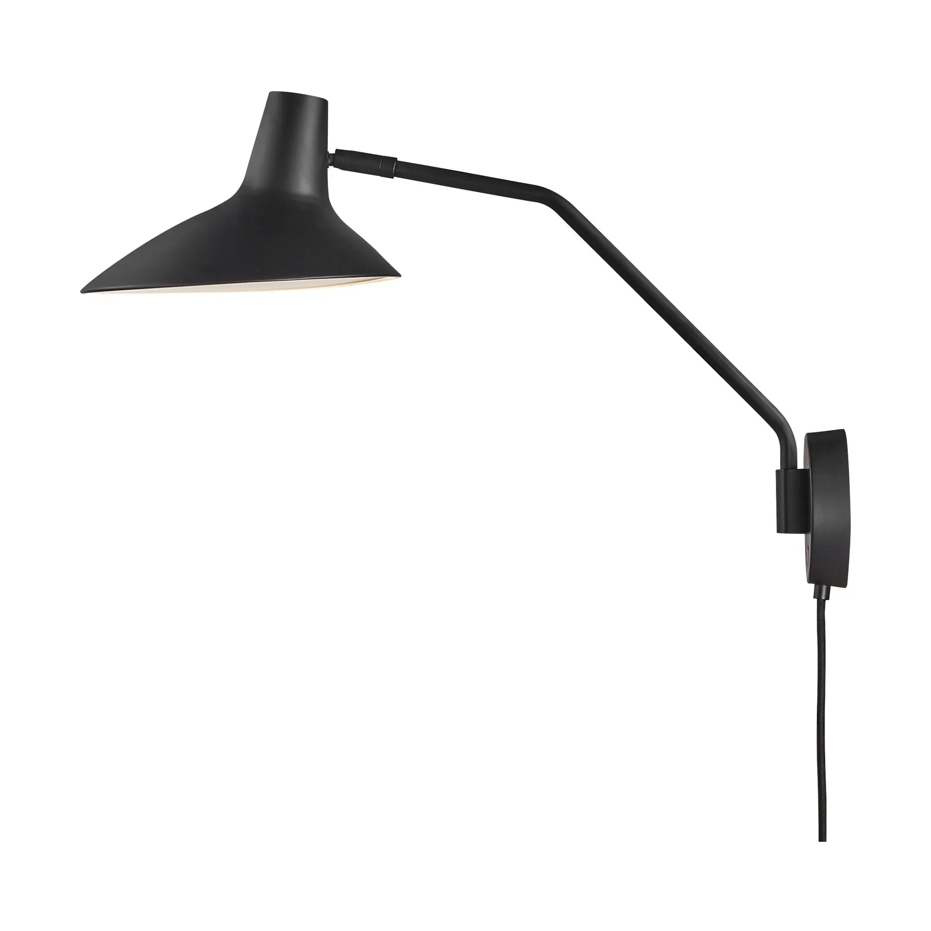 Darci Wandleuchte 36,5 cm, Schwarz Design For The People