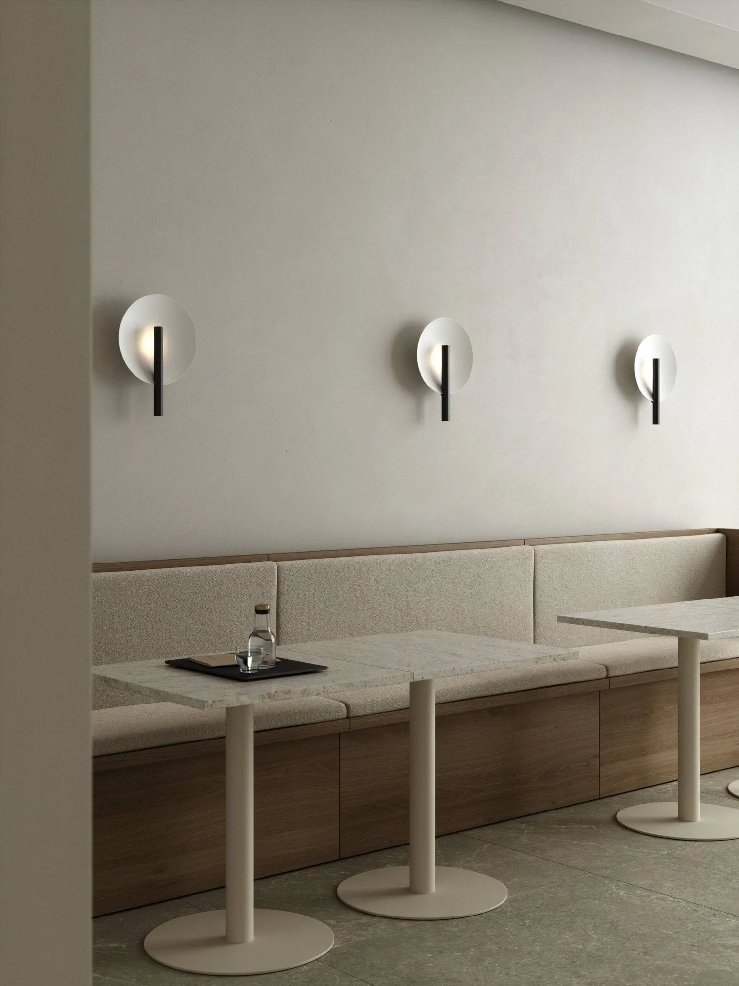 Furiko Wandleuchte, Schwarz Design For The People