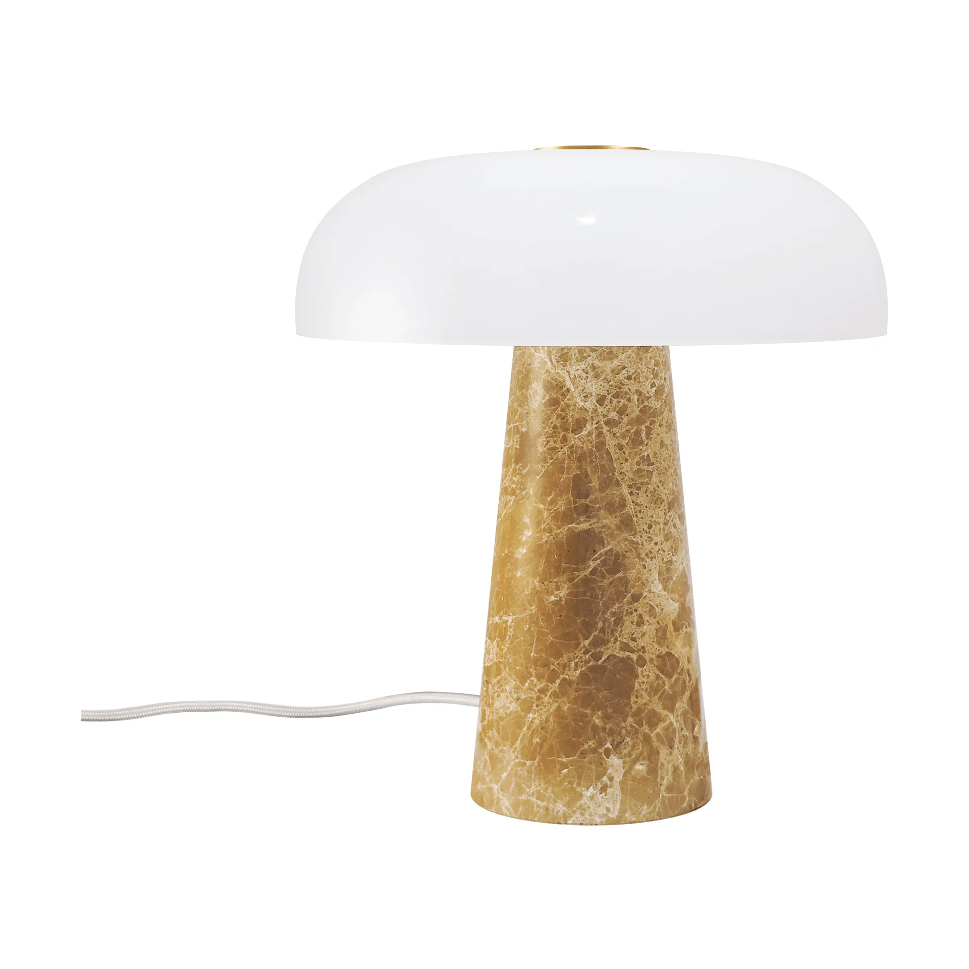 Glänzende Tischlampe, Beige, Mini, 24 cm Design For The People