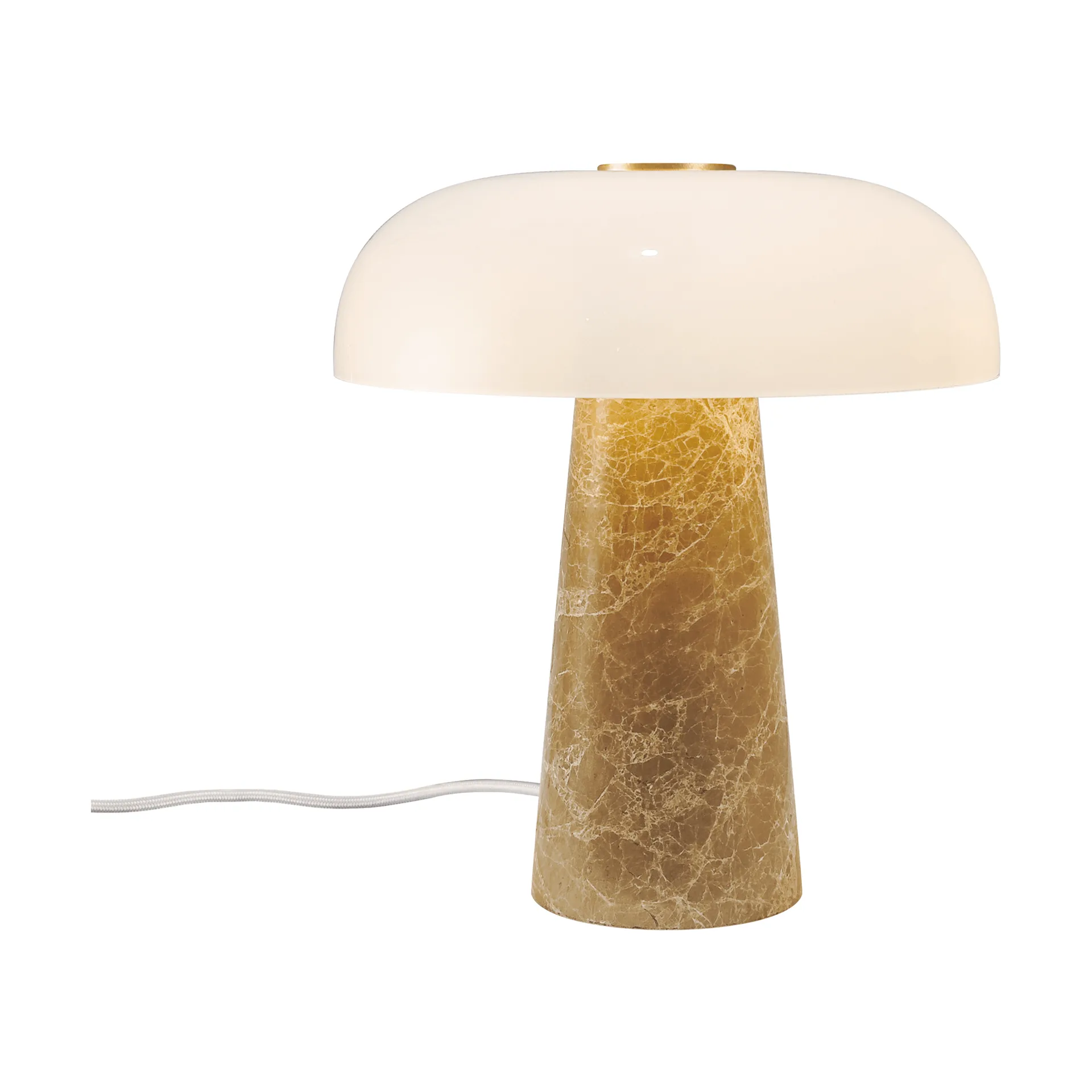 Glänzende Tischlampe, Beige, Mini, 24 cm Design For The People