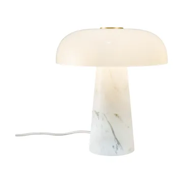 Glänzende Tischlampe - Weiß, Mini, 24 cm - Design For The People