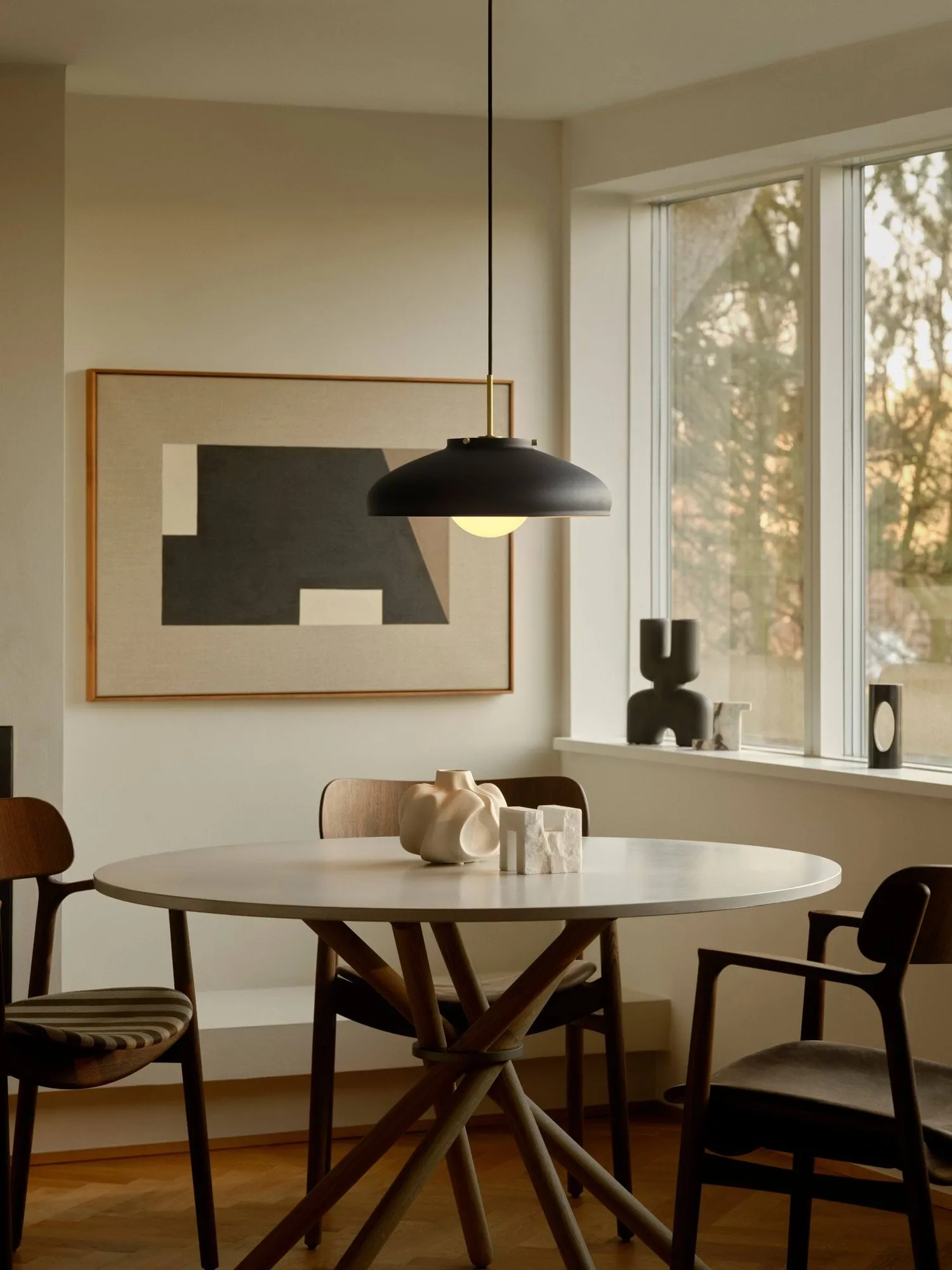 Latif Deckenleuchte, Schwarz, Ø40 cm Design For The People