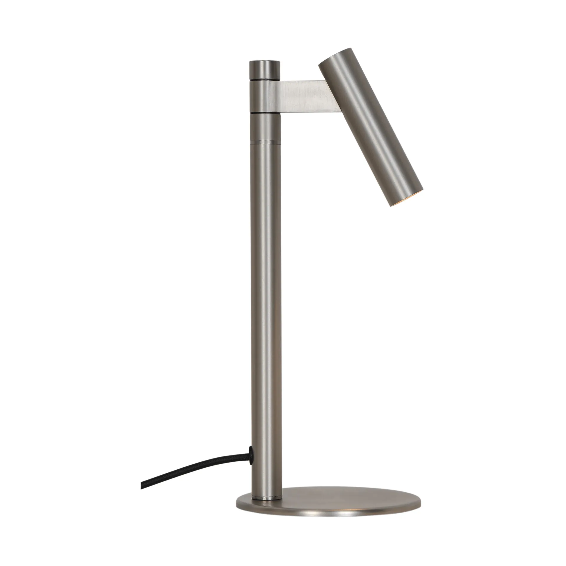 Makoto Tischlampe, Satin Chrom, 37 cm Design For The People