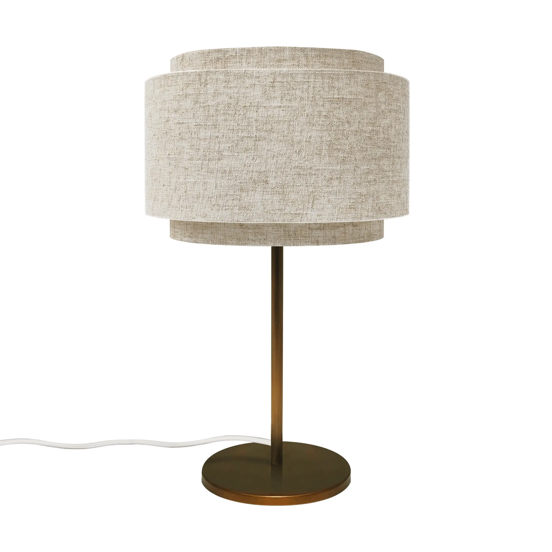 Takai Tischlampe, Beige, Ø21x37 cm Design For The People