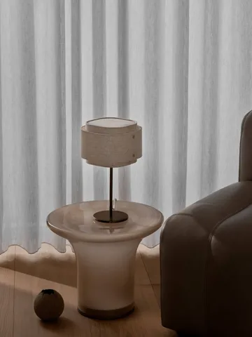 Takai Tischlampe - Beige, Ø21x37 cm - Design For The People